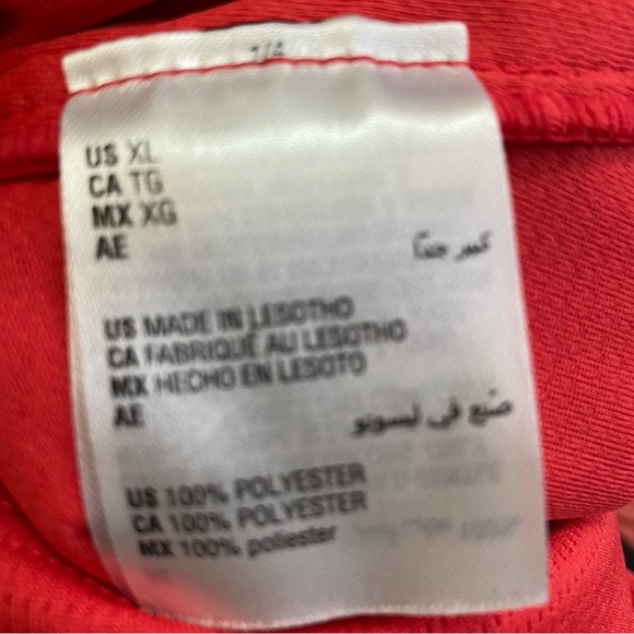 ID Ideology Women's Essentials Rapidry Salmon Coral Performance T-Shirt Size XL - Picture 3 of 7